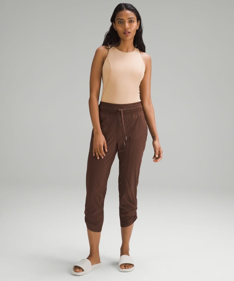 Body Lululemon High-Neck Tight-Fit Shelf Bodysuit Mujer Beige Chile | 803RHGFYD