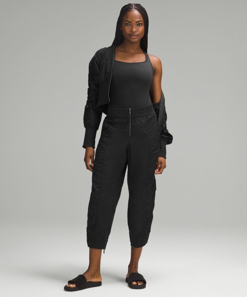 Body Lululemon Wundermost Ultra-Soft Nulu Square-Neck Sin Manga Mujer Negras Chile | 473EUVNZD