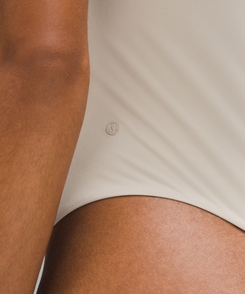 Body Lululemon Wundermost Ultra-Soft Nulu Corta-Sleeve Crew Tanga Mujer Marrones Chile | 193SQUYIO