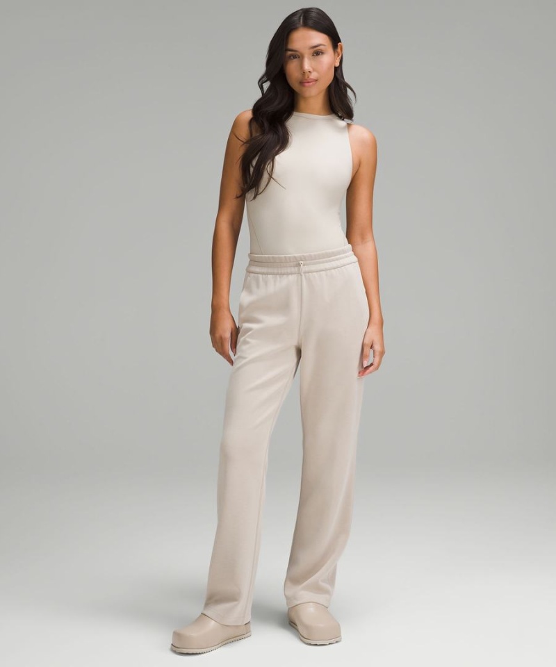 Body Lululemon Wundermost Ultra-Soft Nulu High-Neck Sin Manga Mujer Marrones Chile | 931JYOBKG