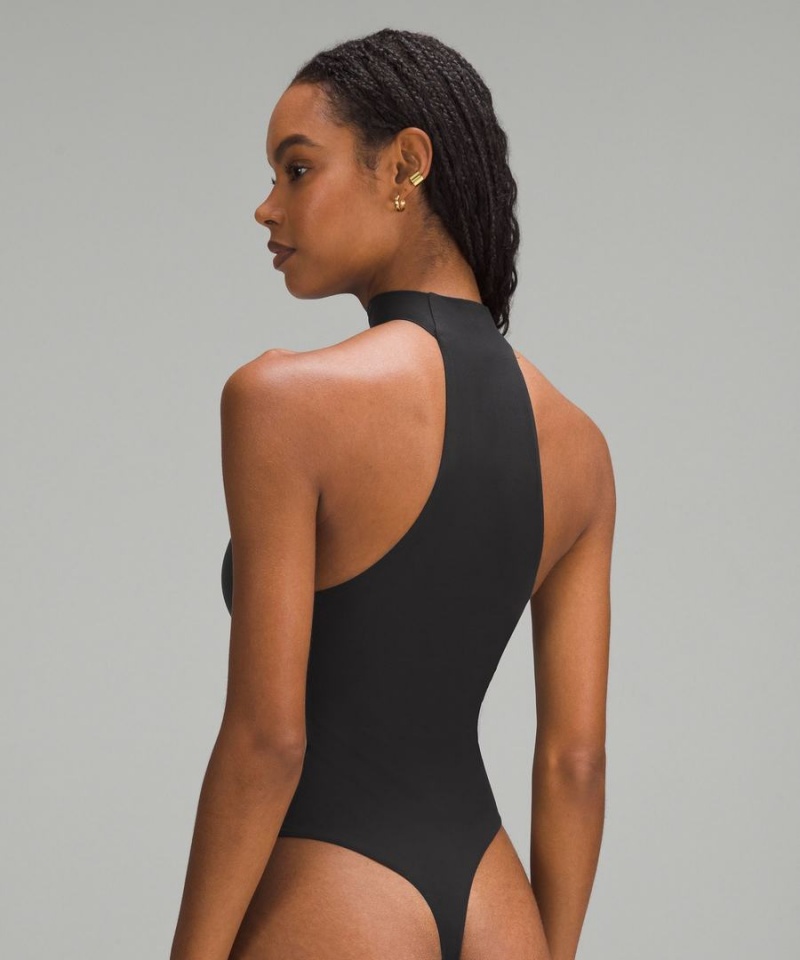 Body Lululemon Wundermost Ultra-Soft Nulu Mockneck Sin Manga Mujer Negras Chile | 351HVQDYW