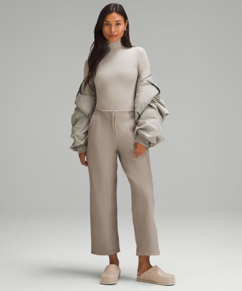 Body Lululemon Wundermost Ultra-Soft Nulu Turtleneck Mujer Gris Chile | 079VBKGOR