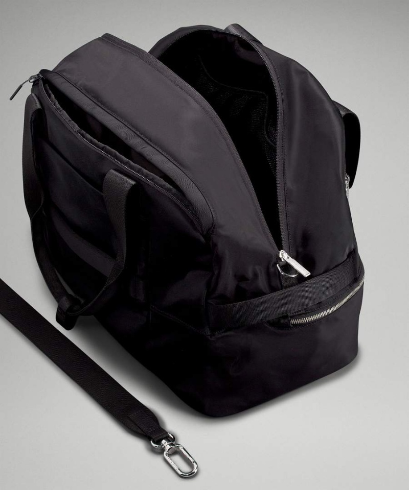 Bolsa Duffle Lululemon City Adventurer 29L Mujer Negras Chile | 476GDMFVJ