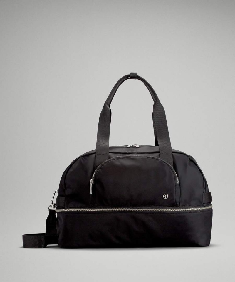 Bolsa Duffle Lululemon City Adventurer 29L Mujer Negras Chile | 476GDMFVJ