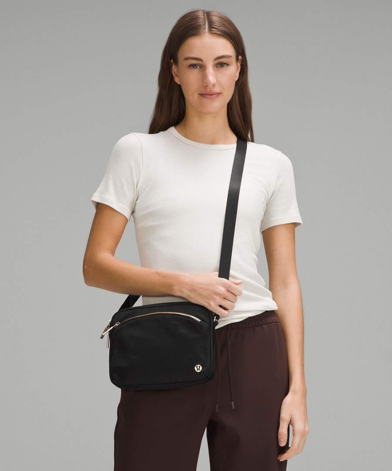 Bolsas Hombro Lululemon City Adventurer 2.5L Mujer Negras Chile | 761UQYBLR