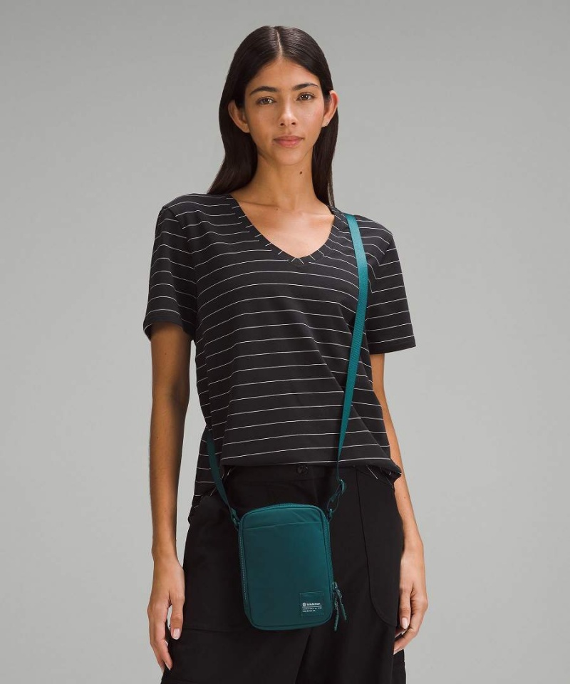 Bolsas Hombro Lululemon Easy Access 1.5L Mujer Turquesa Blancas Chile | 873UJVYOE