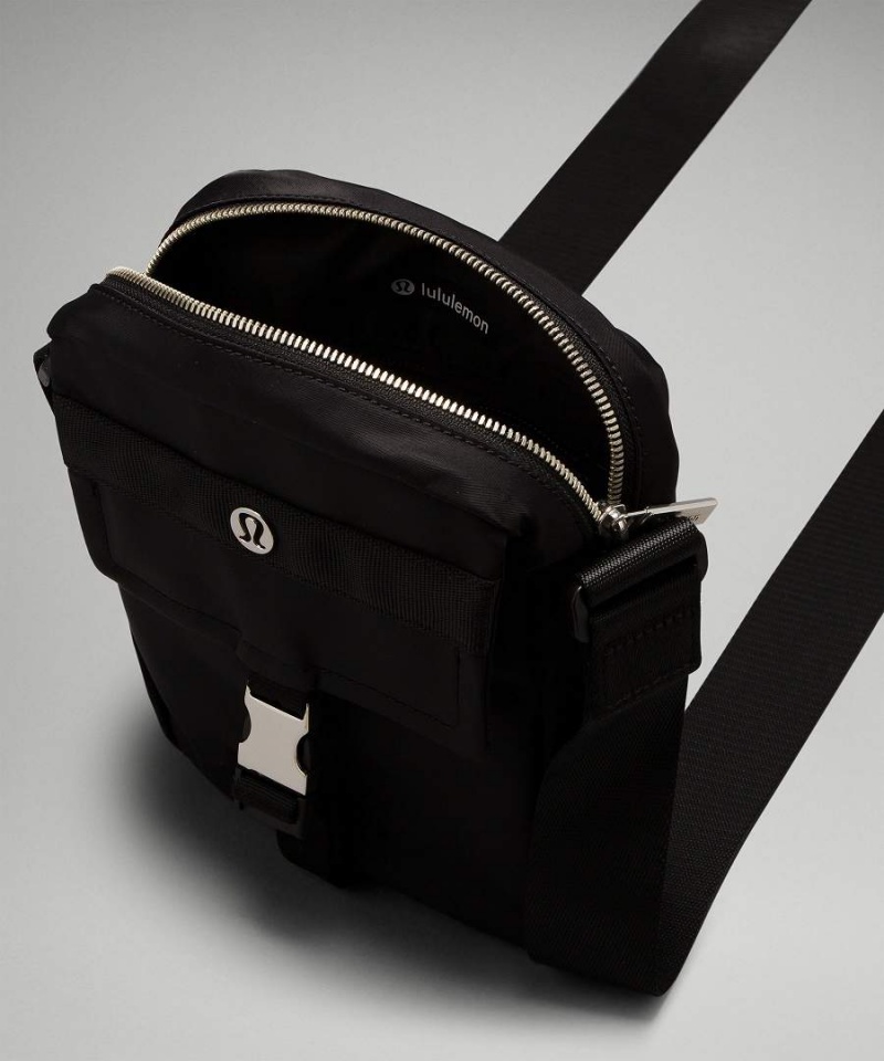 Bolsas Hombro Lululemon Wunderlust 2L Hombre Negras Chile | 247UJMIHS