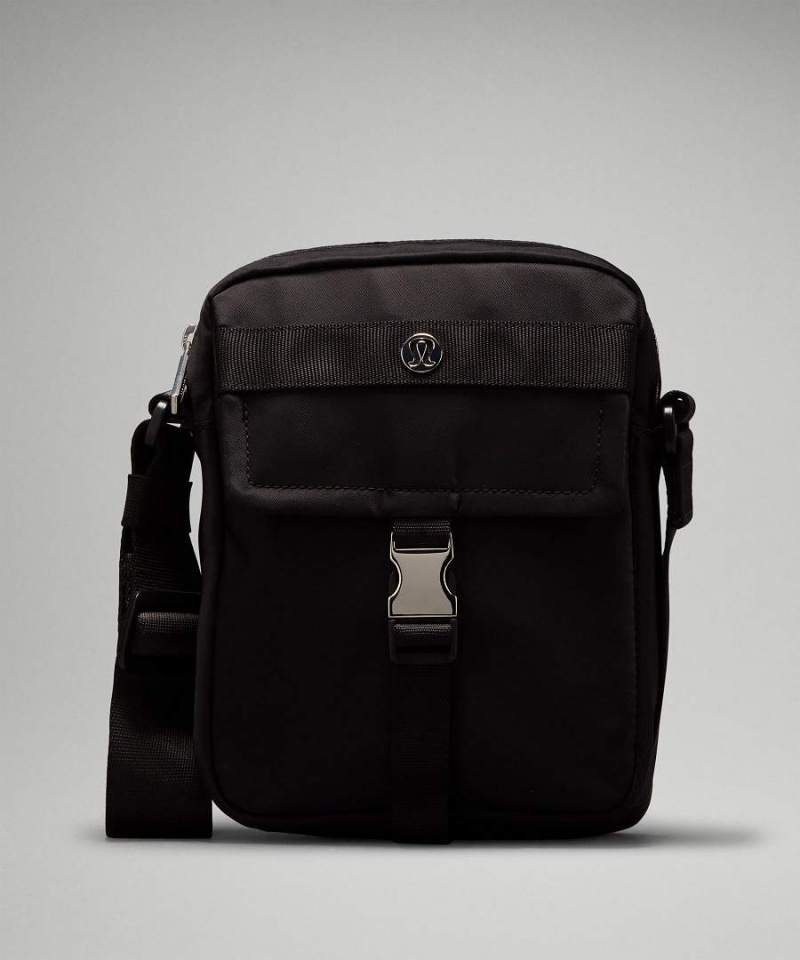 Bolsas Hombro Lululemon Wunderlust 2L Hombre Negras Chile | 247UJMIHS