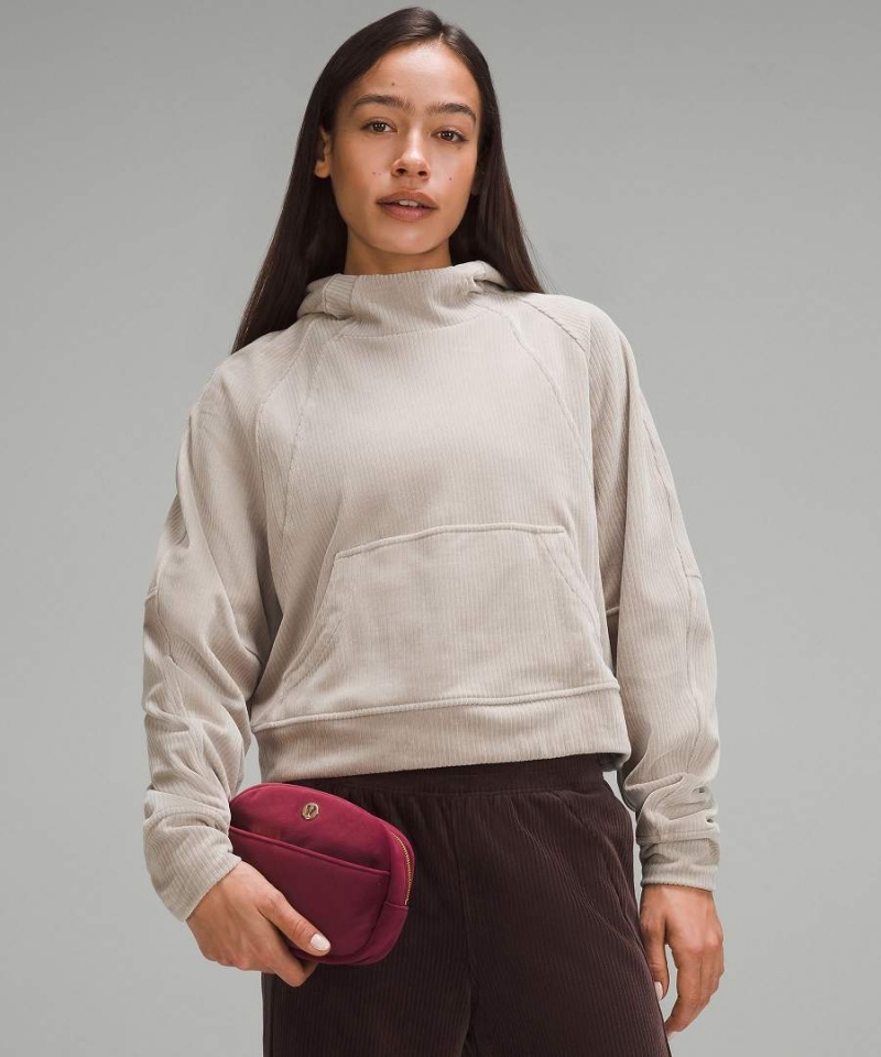 Bolso Pequeño Lululemon Go Getter Mini Velour Mujer Burdeos Doradas Chile | 847FTRIXO