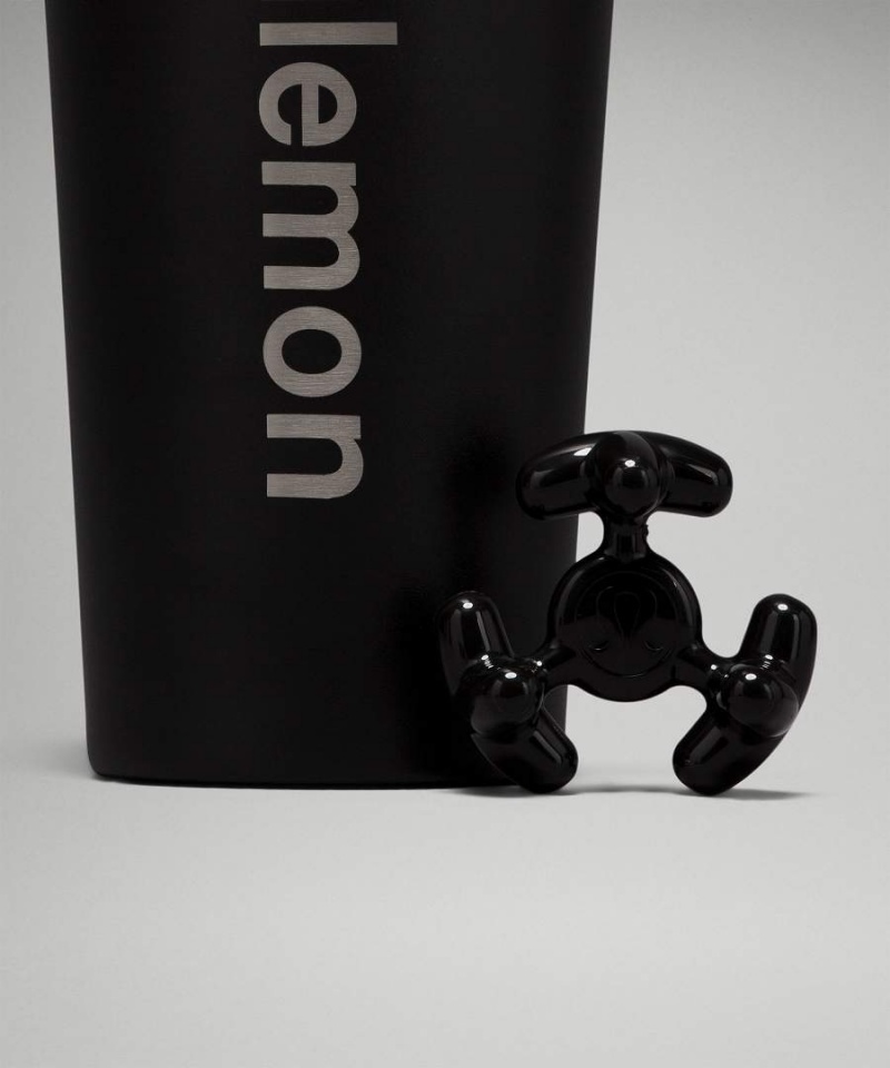 Botellas de Agua Lululemon Back to Life Shaker Bottle 24oz Mujer Negras Chile | 537TZJWBH