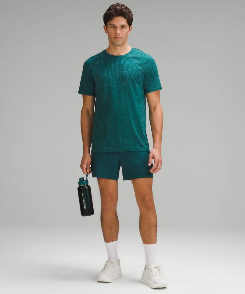 Botellas de Agua Lululemon Back to Life Deporte Bottle 32oz Shine Mujer Turquesa Chile | 589PSWJFN