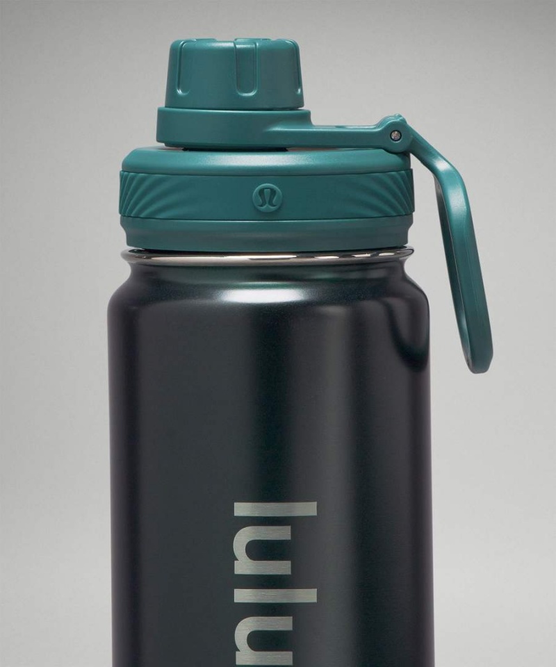 Botellas de Agua Lululemon Back to Life Deporte Bottle 24oz Shine Mujer Rosas Chile | 081AHRCXI