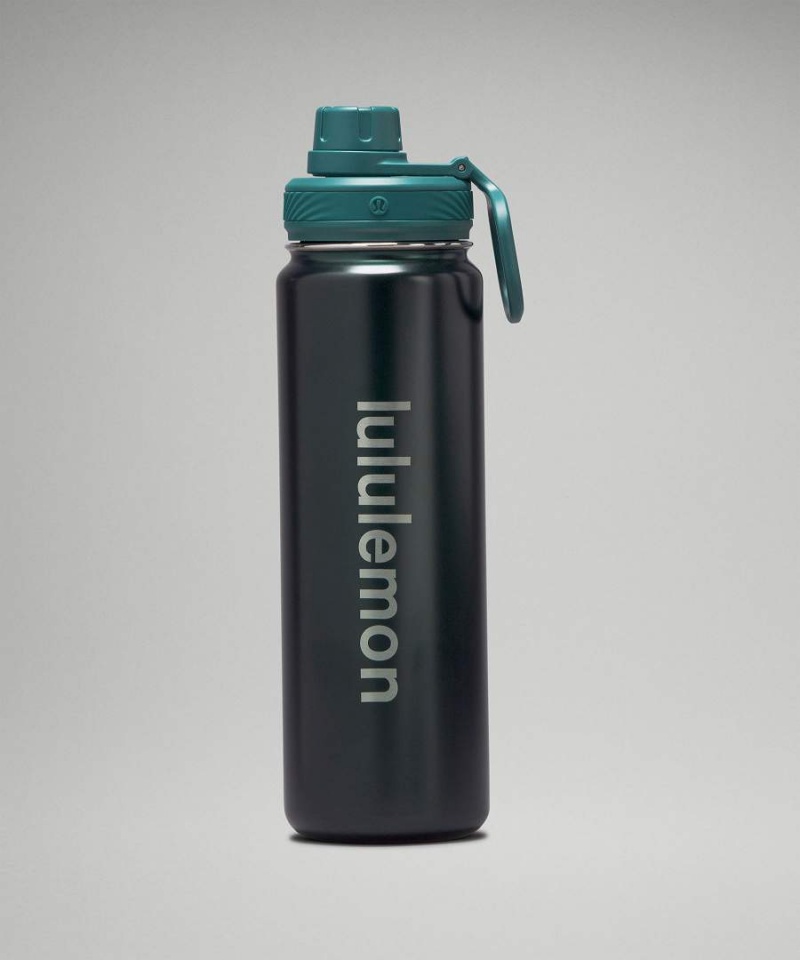 Botellas de Agua Lululemon Back to Life Deporte Bottle 24oz Shine Mujer Rosas Chile | 081AHRCXI
