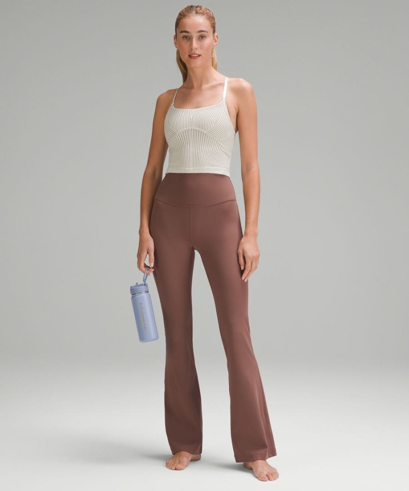 Botellas de Agua Lululemon Back to Life Deporte Bottle 18oz Straw Lid Mujer Azules Beige Chile | 934JUZFOI
