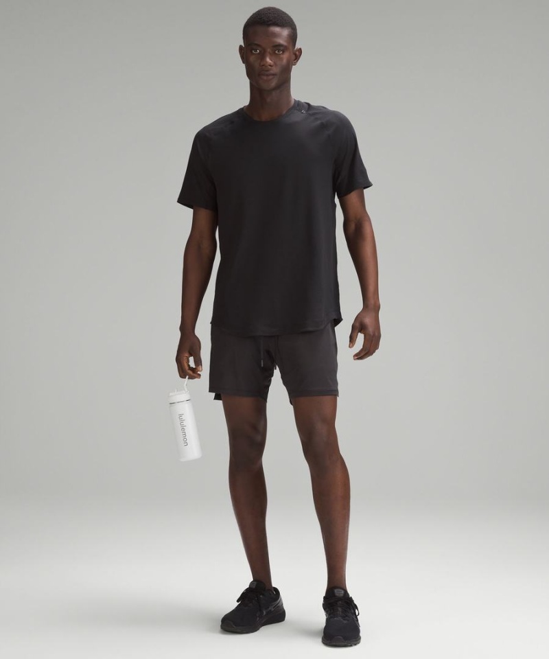 Botellas de Agua Lululemon Back to Life Deporte Bottle 18oz Straw Lid Mujer Blancas Chile | 257ILJFNC