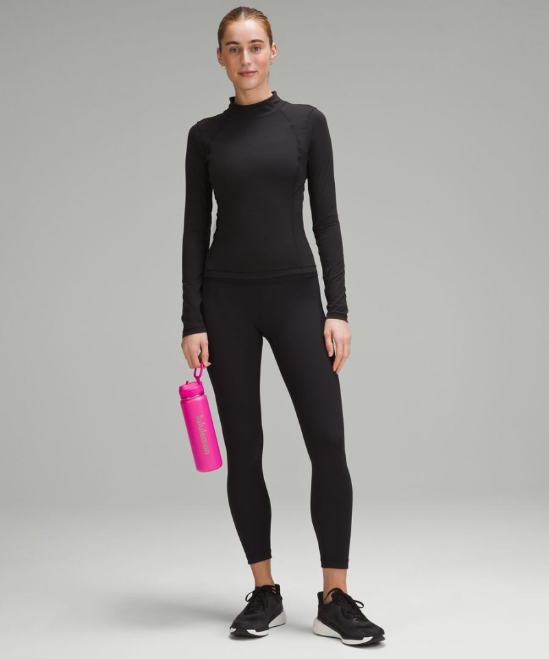 Botellas de Agua Lululemon Back to Life Deporte Bottle 24oz Straw Lid Mujer Rosas Chile | 270XPOCRQ