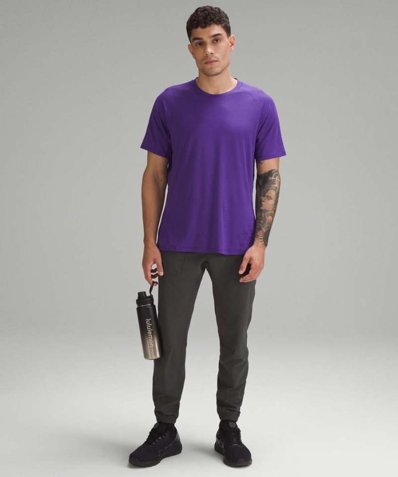 Botellas de Agua Lululemon Back to Life Deporte Bottle 24oz Shine Mujer Negras Gris Chile | 947ZBASTC