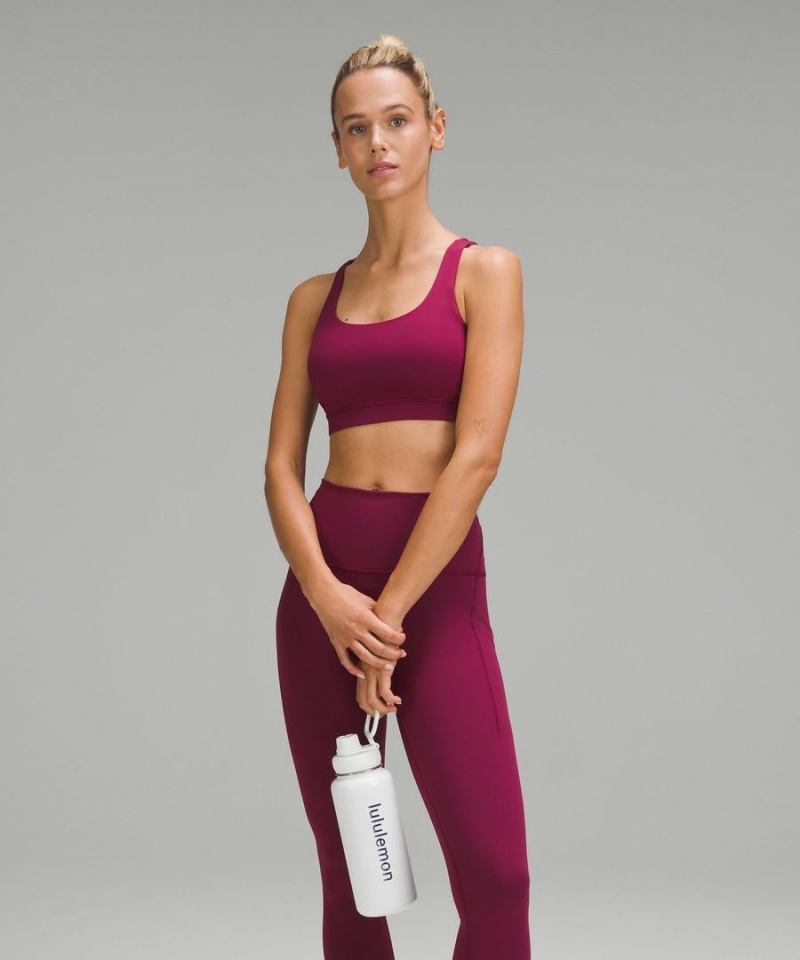 Botellas de Agua Lululemon Back to Life Deporte Bottle 32oz Shine Mujer Blancas Chile | 180JAWZDX