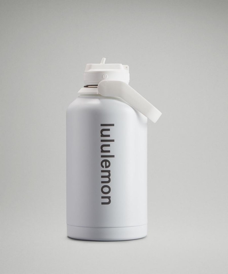 Botellas de Agua Lululemon Back to Life Deporte Bottle 64oz Mujer Blancas Chile | 483OCFJUX