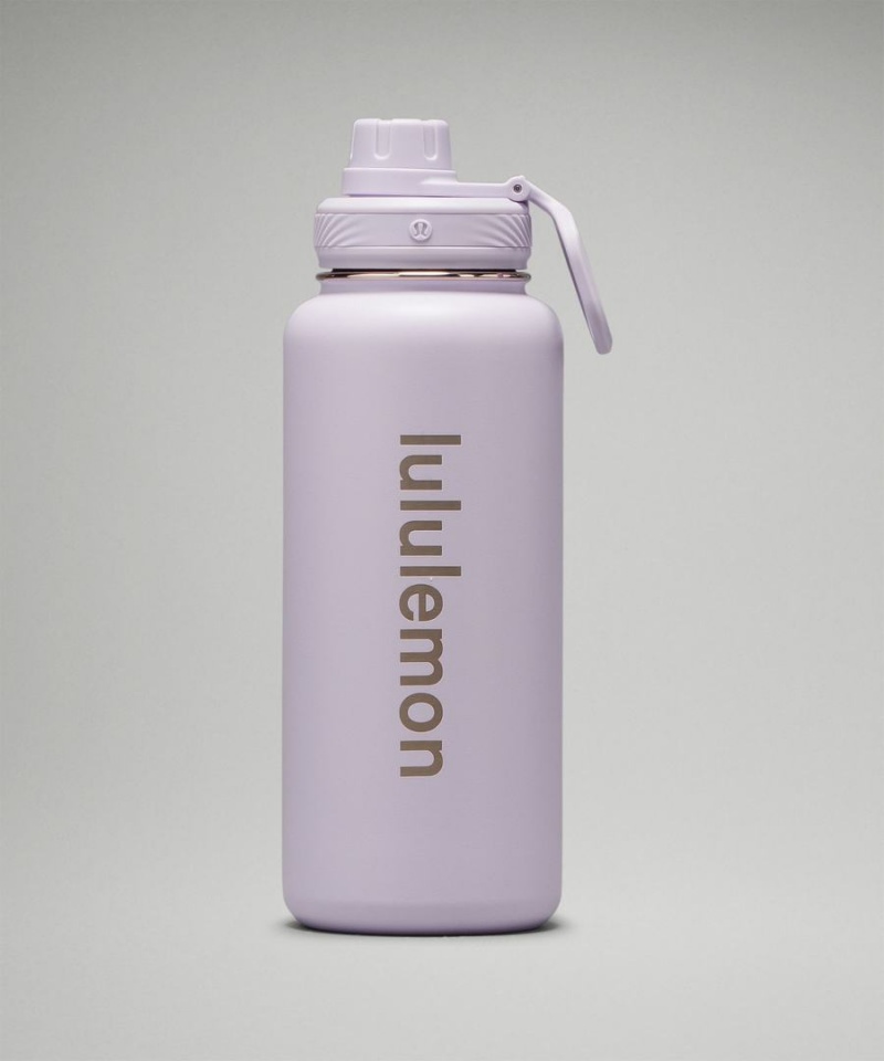 Botellas de Agua Lululemon Back to Life Deporte Bottle 32oz Mujer Moradas Chile | 286JBZXFW