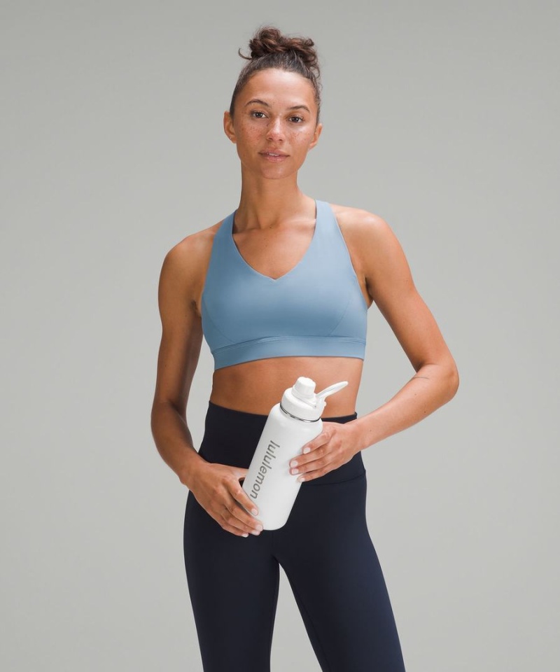 Botellas de Agua Lululemon Back to Life Deporte Bottle 32oz Mujer Blancas Chile | 519BOYMDC
