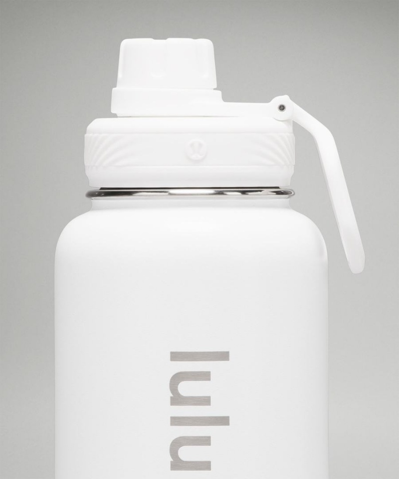 Botellas de Agua Lululemon Back to Life Deporte Bottle 32oz Mujer Blancas Chile | 519BOYMDC
