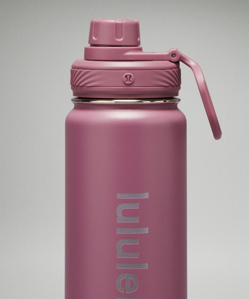 Botellas de Agua Lululemon Back to Life Deporte Bottle 24oz Mujer Moradas Chile | 987VQNSIU