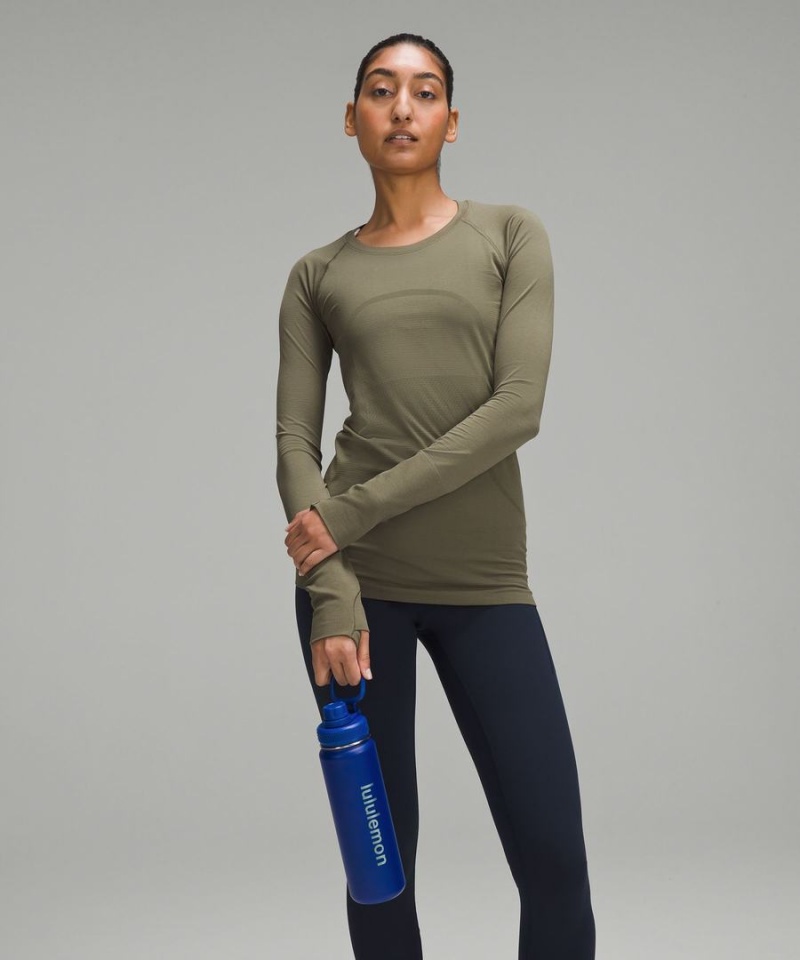 Botellas de Agua Lululemon Back to Life Deporte Bottle 24oz Mujer Azules Chile | 184CFXEZO