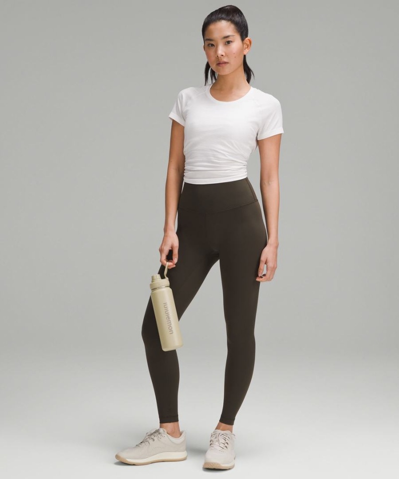 Botellas de Agua Lululemon Back to Life Deporte Bottle 24oz Mujer Kaki Chile | 086DNMIJR