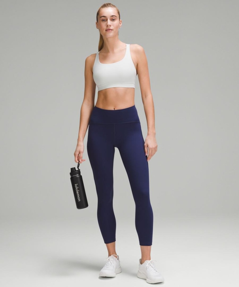 Botellas de Agua Lululemon Back to Life Deporte Bottle 24oz Mujer Negras Chile | 096BRLWEH