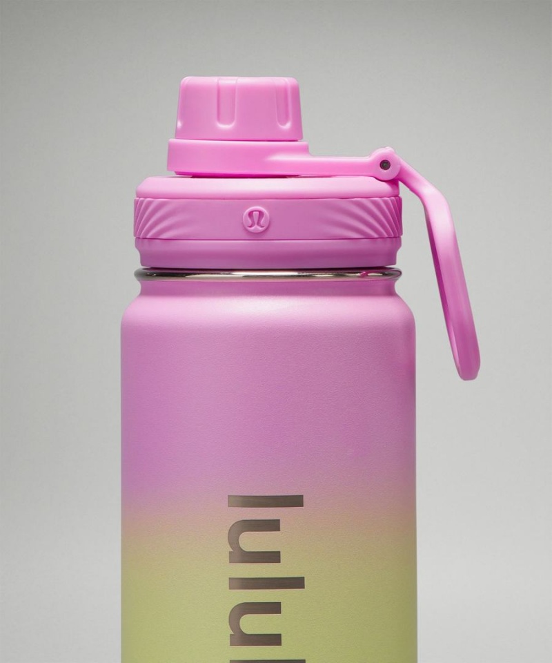 Botellas de Agua Lululemon Back to Life Deporte Bottle 24oz Mujer Moradas Chile | 540WSABCQ