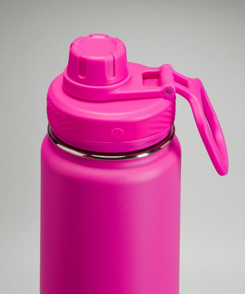 Botellas de Agua Lululemon Back to Life Deporte Bottle 24oz Mujer Rosas Chile | 892PRZXLG
