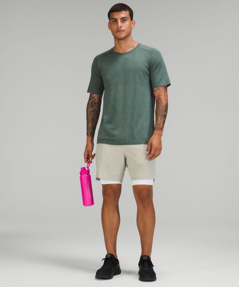 Botellas de Agua Lululemon Back to Life Deporte Bottle 24oz Mujer Rosas Chile | 892PRZXLG
