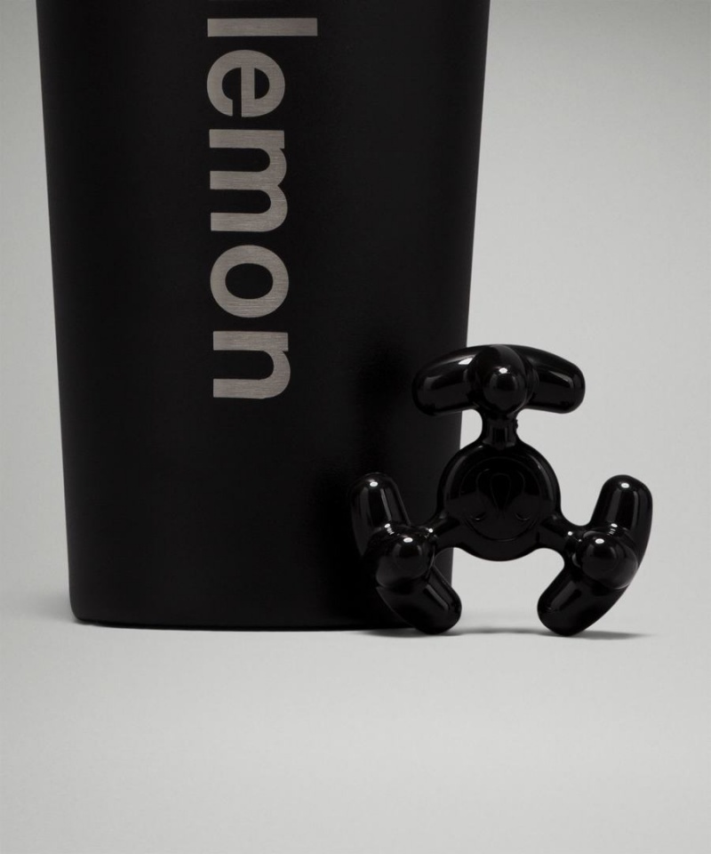 Botellas de Agua Lululemon Back to Life Shaker Bottle 24oz Hombre Negras Chile | 063ZLHXSJ