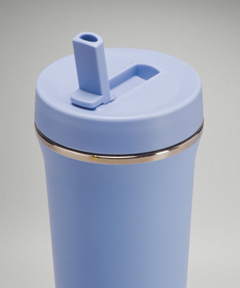 Botellas de Agua Lululemon Back to Life Tumbler 24oz Mujer Azules Beige Chile | 240IPXENL