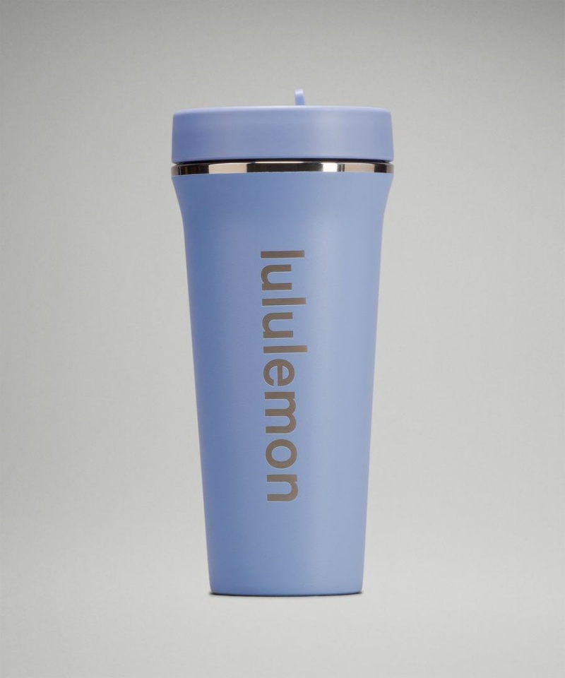 Botellas de Agua Lululemon Back to Life Tumbler 24oz Mujer Azules Beige Chile | 240IPXENL