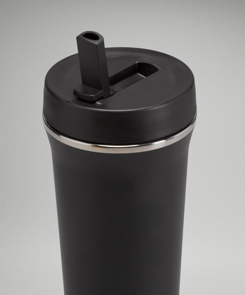 Botellas de Agua Lululemon Back to Life Tumbler 24oz Mujer Negras Chile | 573ULRHNG