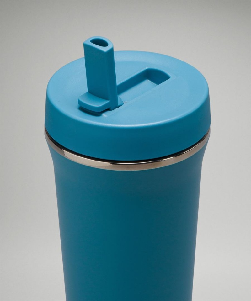 Botellas de Agua Lululemon Back to Life Tumbler 24oz Hombre Azules Chile | 427NVGAQF