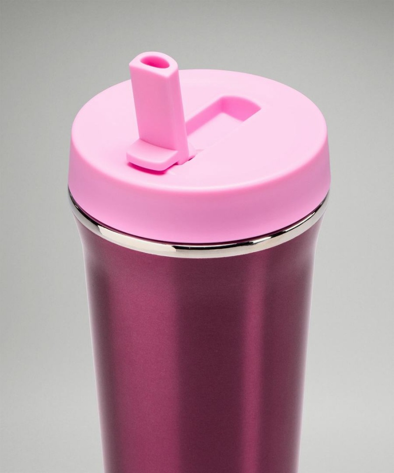 Botellas de Agua Lululemon Back to Life Tumbler 24oz Mujer Moradas Chile | 319YIOFRN