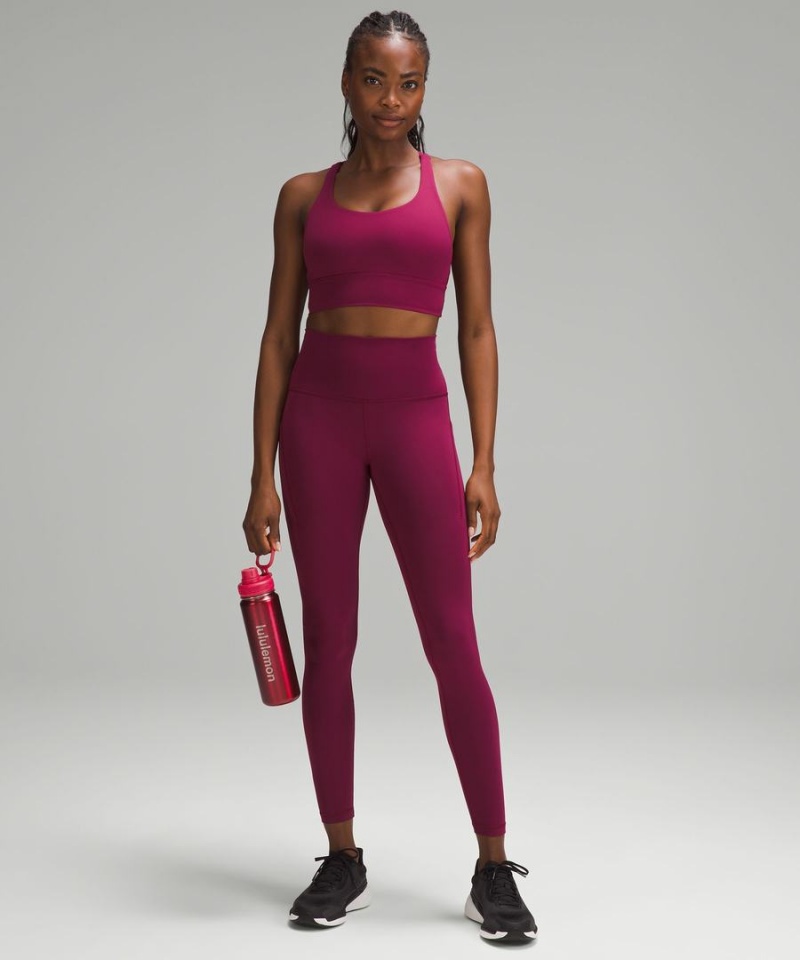 Botellas de Agua Lululemon Back to Life Deporte Bottle 24oz Shine Hombre Rosas Chile | 715XKDEHF