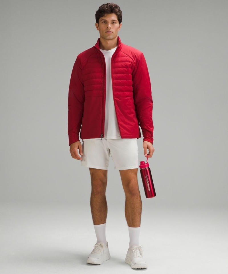Botellas de Agua Lululemon Back to Life Deporte Bottle 24oz Shine Hombre Rosas Chile | 715XKDEHF