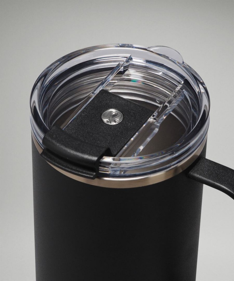 Botellas de Agua Lululemon Insulated Mug 20oz Mujer Negras Chile | 856MLDJKB