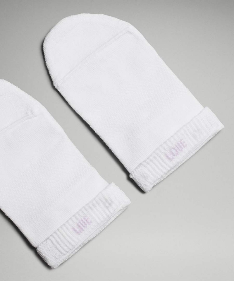 Calcetines Lululemon Daily Stride Comodidad Low-Ankle 3 Pack Mujer Blancas Moradas Moradas Chile | 091CGOZFH