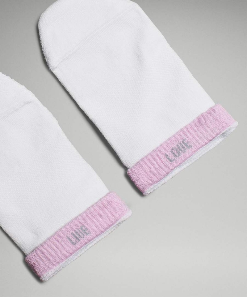 Calcetines Lululemon Daily Stride Comodidad Low-Ankle 5 Pack Mujer Blancas Azules Beige Blancas Gris Negras Chile | 645VBIUMD