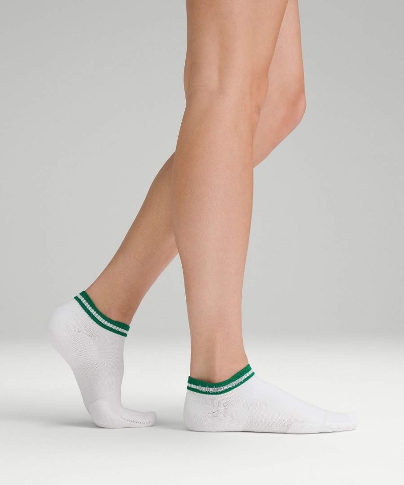 Calcetines Lululemon Daily Stride Comodidad Low-Ankle 5 Pack Mujer Blancas Multicolor Chile | 218TVZHDE