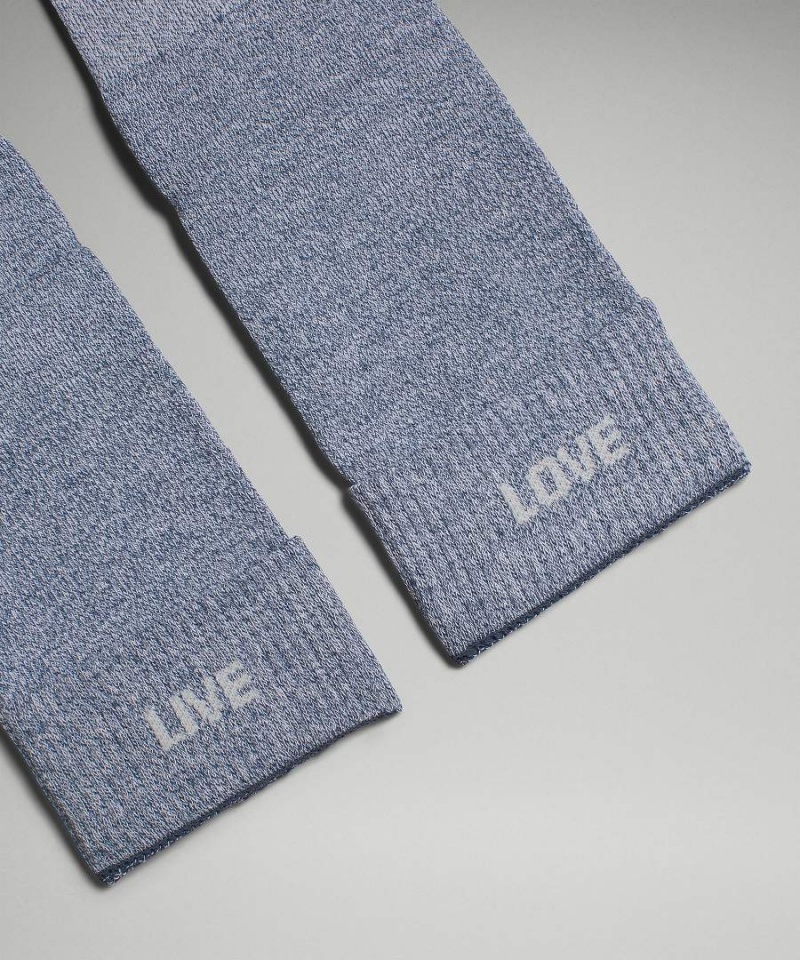 Calcetines Lululemon Daily Stride Comodidad Crew 3 Pack Hombre Blancas Gris Negras Chile | 147VTKWSJ