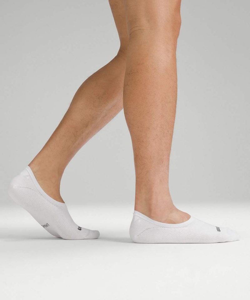 Calcetines Lululemon Daily Stride Comodidad No-Show 3 Pack Hombre Blancas Gris Negras Chile | 978UHAMIY
