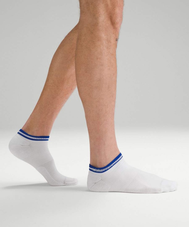 Calcetines Lululemon Daily Stride Comodidad Low-Ankle 5 Pack Hombre Blancas Multicolor Chile | 059WGYEOD