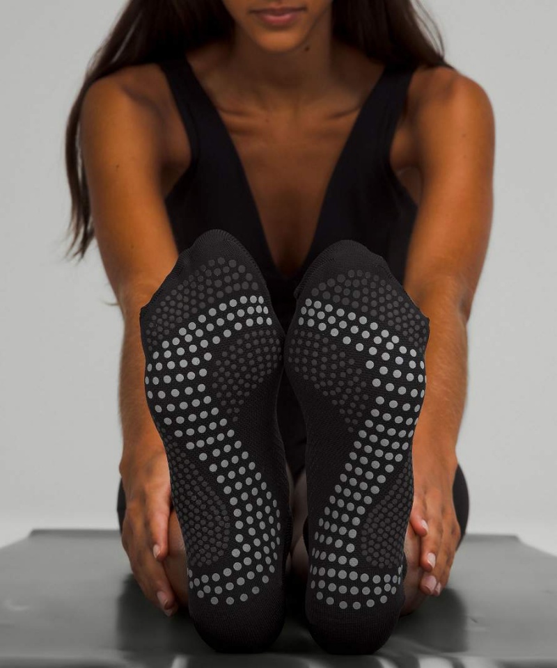Calcetines Lululemon Find Your Balance Studio Tab Mujer Negras Chile | 427LGIXCY