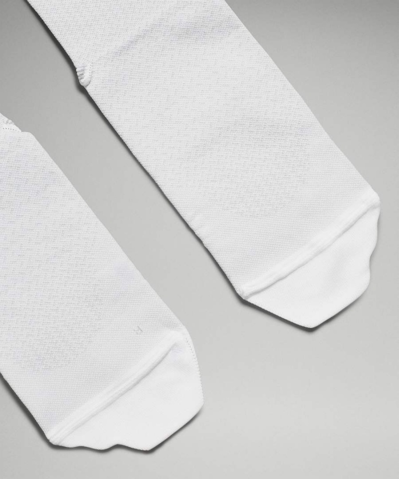 Calcetines Lululemon MicroPillow Compression Knee-High Light Cushioning Correr Hombre Blancas Chile | 920LPCNYH